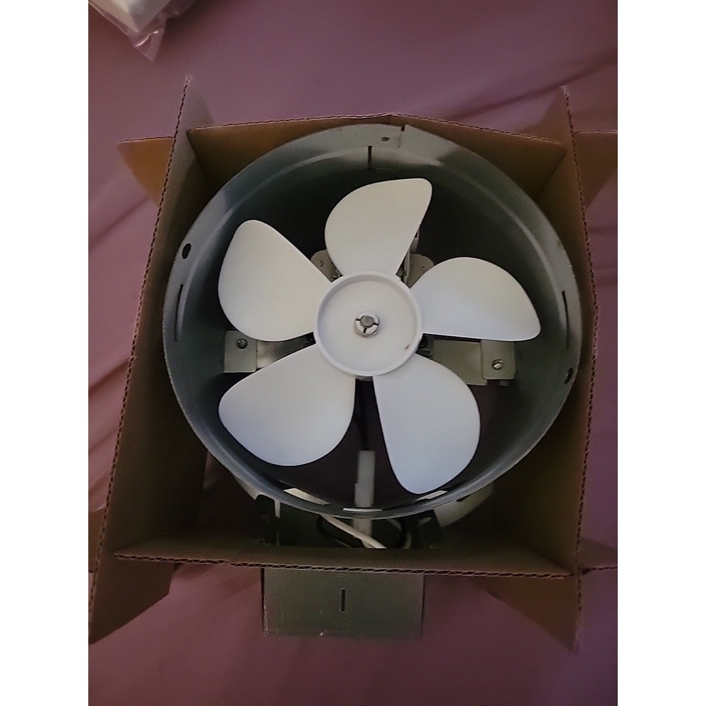 512M Through-the-Wall Exhaust Fan, White Grille, 6-inch Diameter vent, 80 CFM 4.